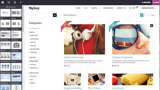 Odoo Ecommerce - open source and modern