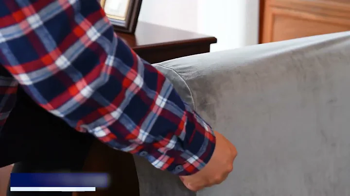 Amazon com  subrtex Sofa Cover Velvet Plush Sofa Slipcover High Stretch Couch Slipcover with Separat