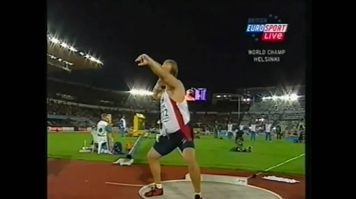 Shot Put Mens Final IAAF World Championships 2005 Helsinki