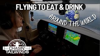 G1000 Cessna 182 flight through BAD WEATHER to visit Disney (Chasin’ Tailwinds S1EP3)