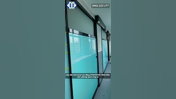 Lắp đặt cửa trượt tự động PANASONIC cho phòng sạch #cuatudong #home #phongsach #congnghe #xuhuong