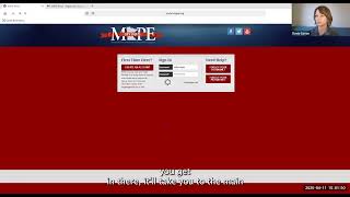 MAPE Portal tutorial: How access, update your information and register for events