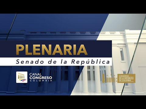 Plenaria del Senado de la República - Instalación Mesa Directiva 2025-2026 Julio 20 de 2025