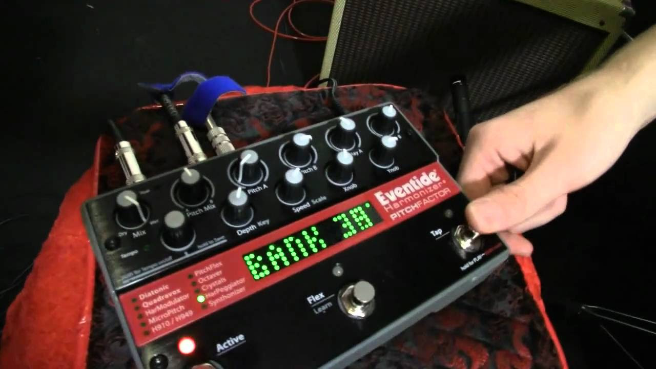 ギター Eventide Pitch Factor PitchFactor | Eventide Pitch + Delay Harmonizer Effects Pedal