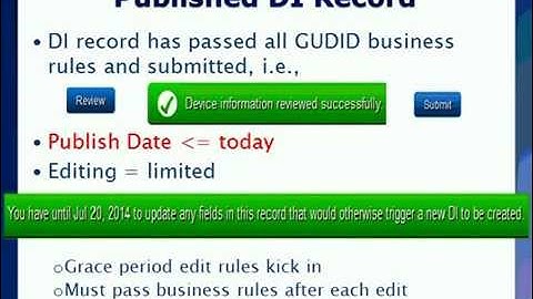 FDA Webinar GUDID Device Identifier.#fda #cdrh #GUDID #DeviceIdentifier #medicaldevices #patient