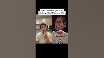 Mark Cuban Garbage Bag Billionaire Origin Story #shorts #markcuban #billionaire #entrepreneur #fyp