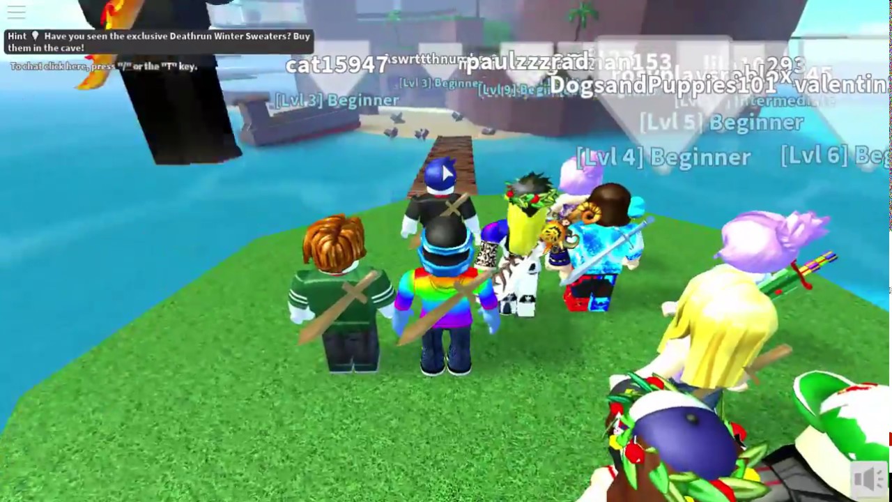 The First Time I Ever Won As A Death Roblox Death Run Youtube - roblox gameplay deathrun winter checking out some new updates