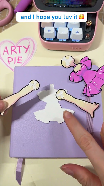 ⏪ Reverse Play 🌸 Dandy's World - 🎀POPPY💕part 2✨DIY Movable Doll 🫠🌈