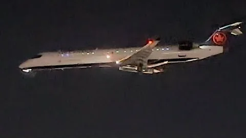 Air Canada Express, AC8970, Mitsubishi CRJ-900LR, REG. C-FJGZ, STL ST. LOUIS- YYZ Toronto