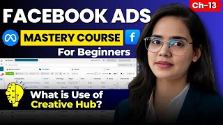 What Is Creative Hub in Facebook Ads | Facebook Ads Mastery for Beginners 🎨📱