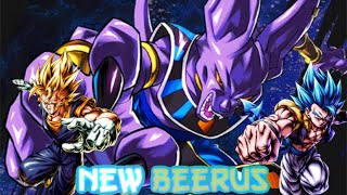 THIS NEW BEERUS IS NOT NOTHING TO PLAY AROUND WITH! HIS BLAST DAMAGE IS CRAZY! (Dragon Ball Legends)