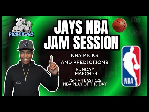 NBA Picks & Predictions Sunday 3/24/24 | Jay's NBA Jam Session