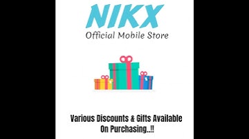 Best Mobile Phones Store - Nikx Official Mobile Store. Advertise Video. Book u r dream phone now.