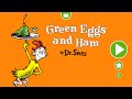 Dr seuss green eggs and ham audiobook read aloud  book in bed