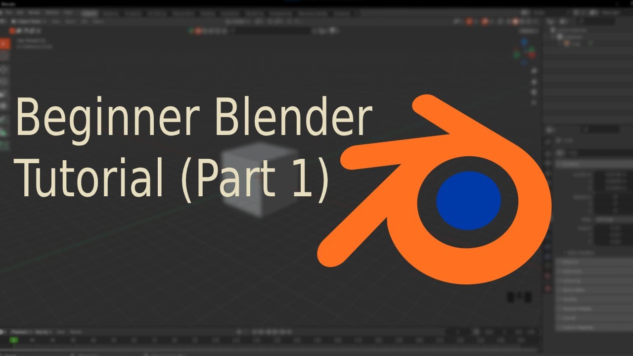 Blender 3D Modelling Tutorial for beginner's | Part 1 - YouTube