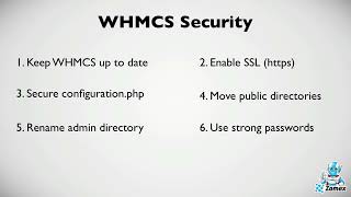 WHMCS Security Checklist | WHMCS Tutorial