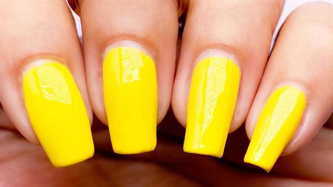 favorite yellow nail polish – horrendous color