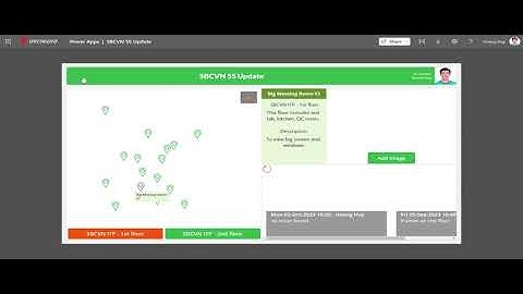 PowerApps with floor maps and location - 5S Audit