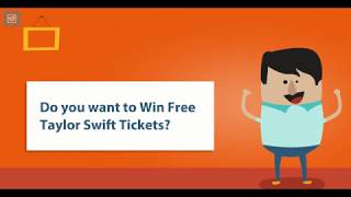 Win FREE Taylor Swift Tickets Today!