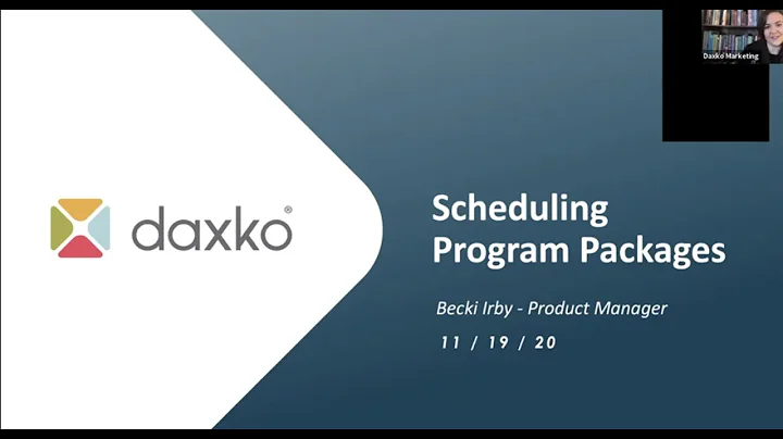 Gói lập kế hoạch mới trong hoạt động của Daxko!