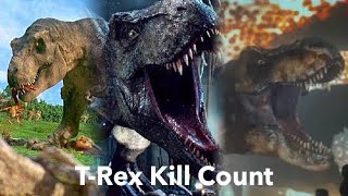 T-Rex Kill Count in Jurassic Park/World (1993-2021)