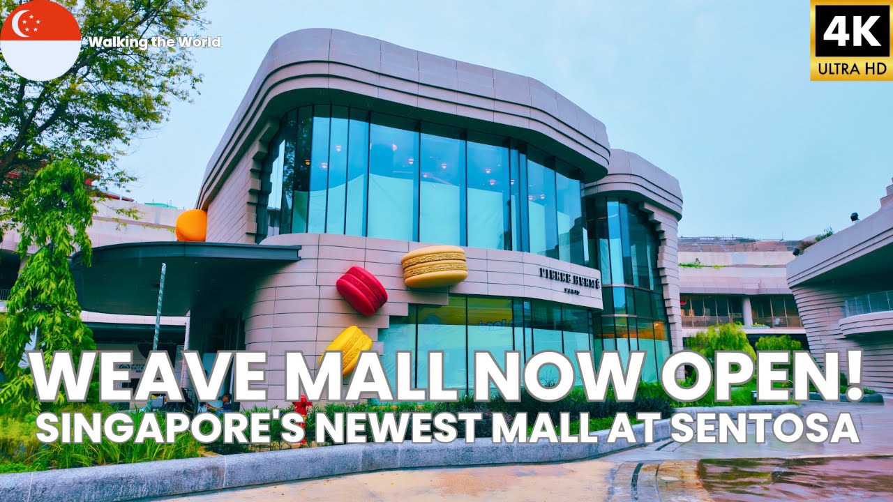 Singapore's New WEAVE Mall Opens at Resorts World Sentosa - FULL Walkthrough in 4K