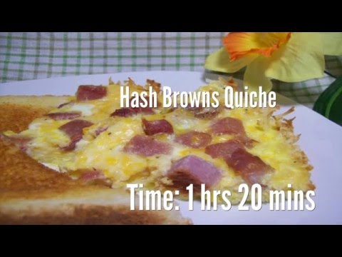 Hash Browns Quiche Recipe