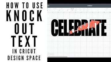 Knockout Text in Cricut Design Space