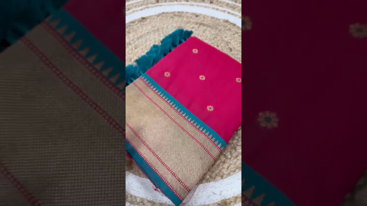Soft Silk Meenkari Hansraj Paithani Saree