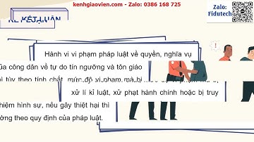 Giáo án powerpoint Bài 21: Quyền và nghĩa vụ công dân về... | GA điện tử Kinh tế pháp luật 11 CTST