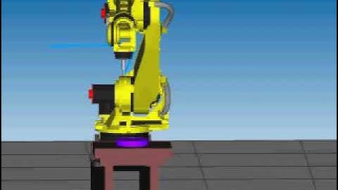 programa del cuadrado y círculo Fanuc roboguide