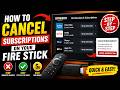 How to Cancel Subscriptions on Your Fire Stick (Step by Step 2026)