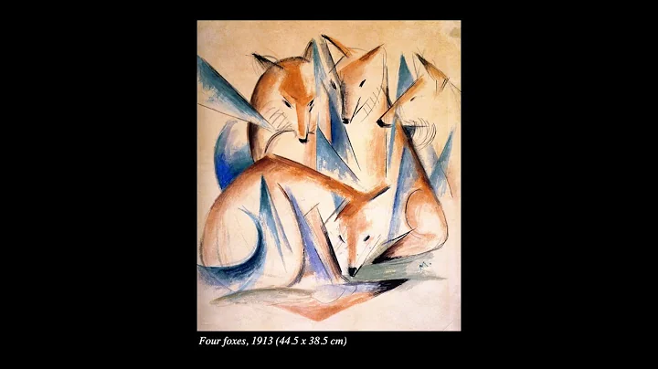 The work of Franz Marc: Expressing the being of an...