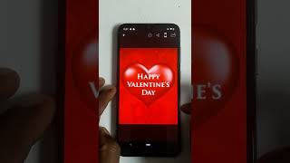 How to share Happy Valentines favorites latest pictures for free  from mobile apps#Shorts screenshot 1