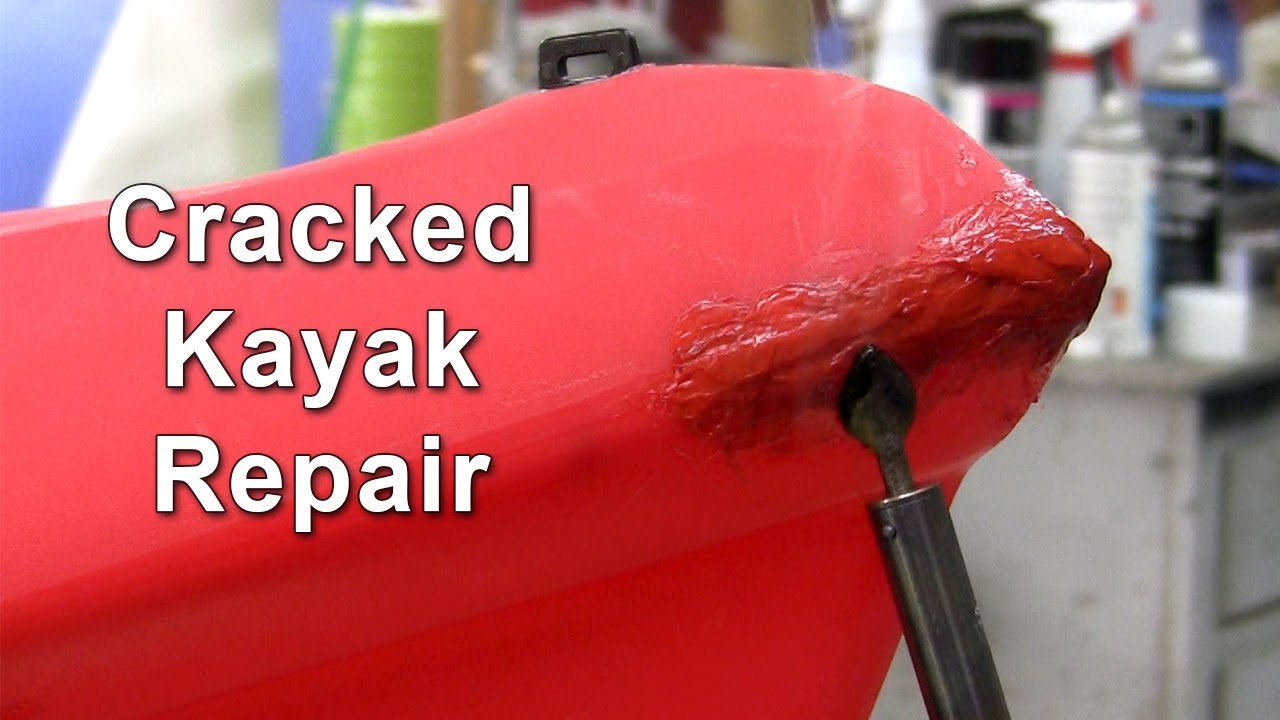 Plastic Kayak Patch Kit - Canoe Repair KC Welder - YouTube