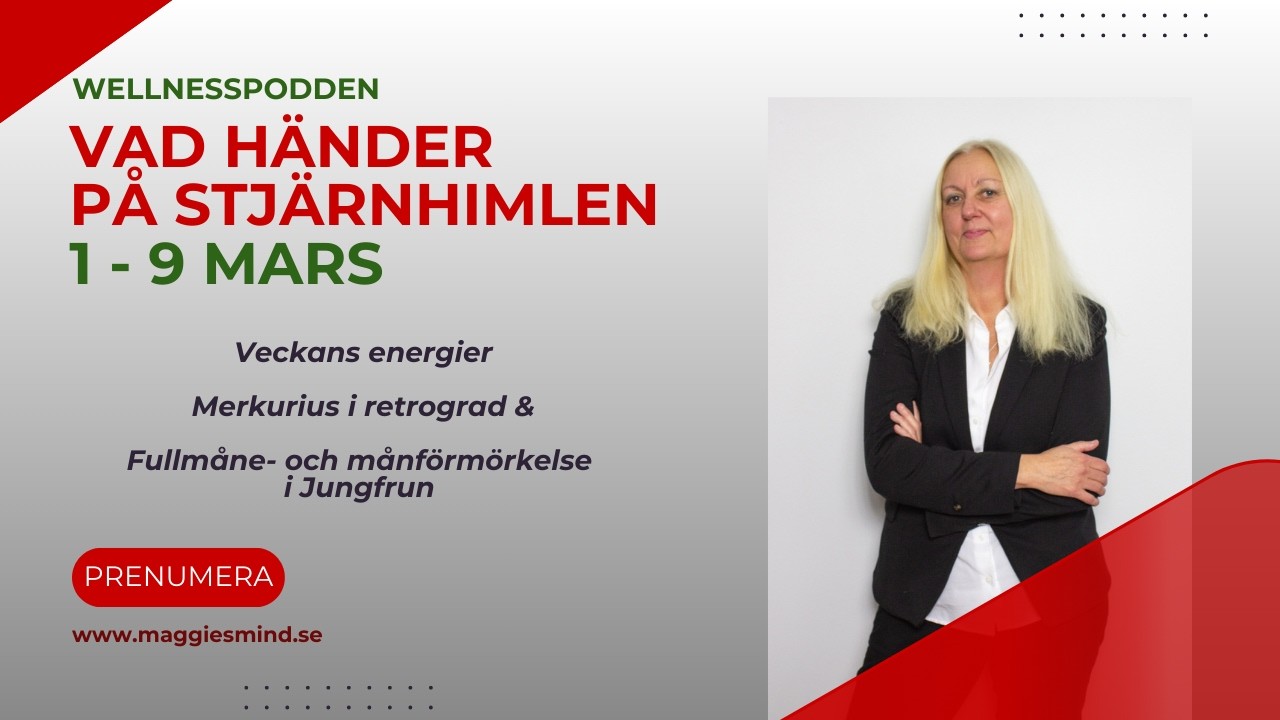 Vad händer på Stjärnhimlen 1 - 9 mars, bla fullmåne i Jungfrun, Merkurius i retrograd  #astrologi