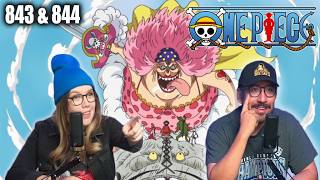 One Piece - Ep. 843/844 - THE SPEAR OF ELBAPH!!! | Reaction & Discussion