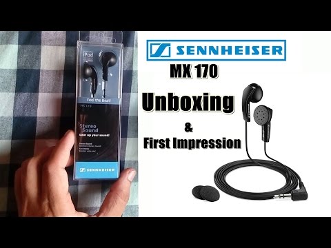 Sennheiser MX 170 Earphone Unboxing and Review