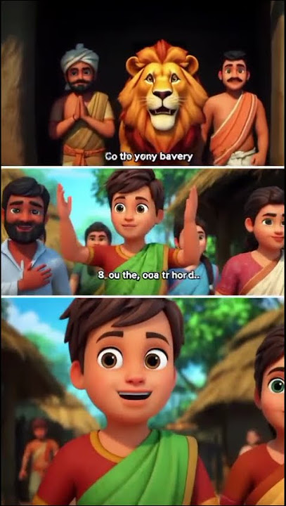 sher ki kahani #trending #cartoon #sher #animation #boy #gaw  #pablic #