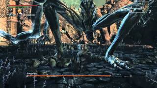 Bloodborne™ Amygdala boss solo with visceral attacks