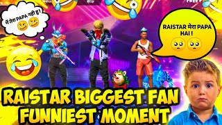 Raistar Biggest Fan Found In Random Match 😂 | Funny Fan Moment | Garena Free fire - Innocent Gamer