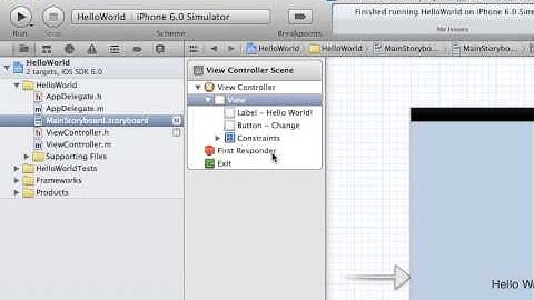 Xcode Tutorial 1: Hello World