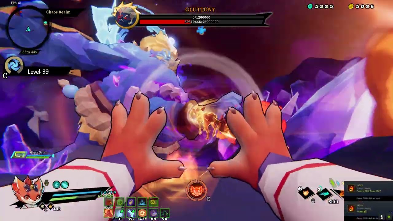 Gunfire Reborn: 2 Player Gluttony Boss Fight