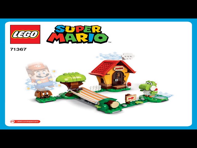 🔥 LEGO instructions 🔥 Super Mario 🔥 71367 🔥 Mario's House