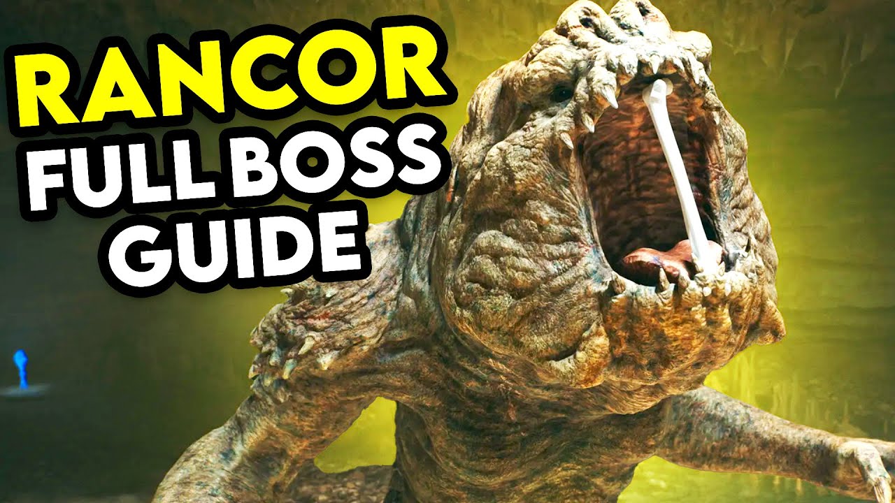 Vr Rancor Star Wars Jedi Survivor - How To Beat The Rancor (BOSS GUIDE) - YouTube
