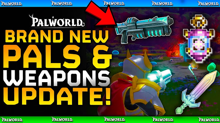 Palworld Just DROPPED NEW WEAPONS & NEW PALS SUMMONS Info? - CONTENT DLC UPDATE - Tides Of Terraria