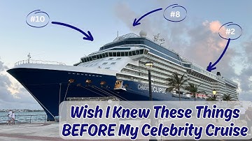 14 Tips For Cruising On Celebrity Eclipse