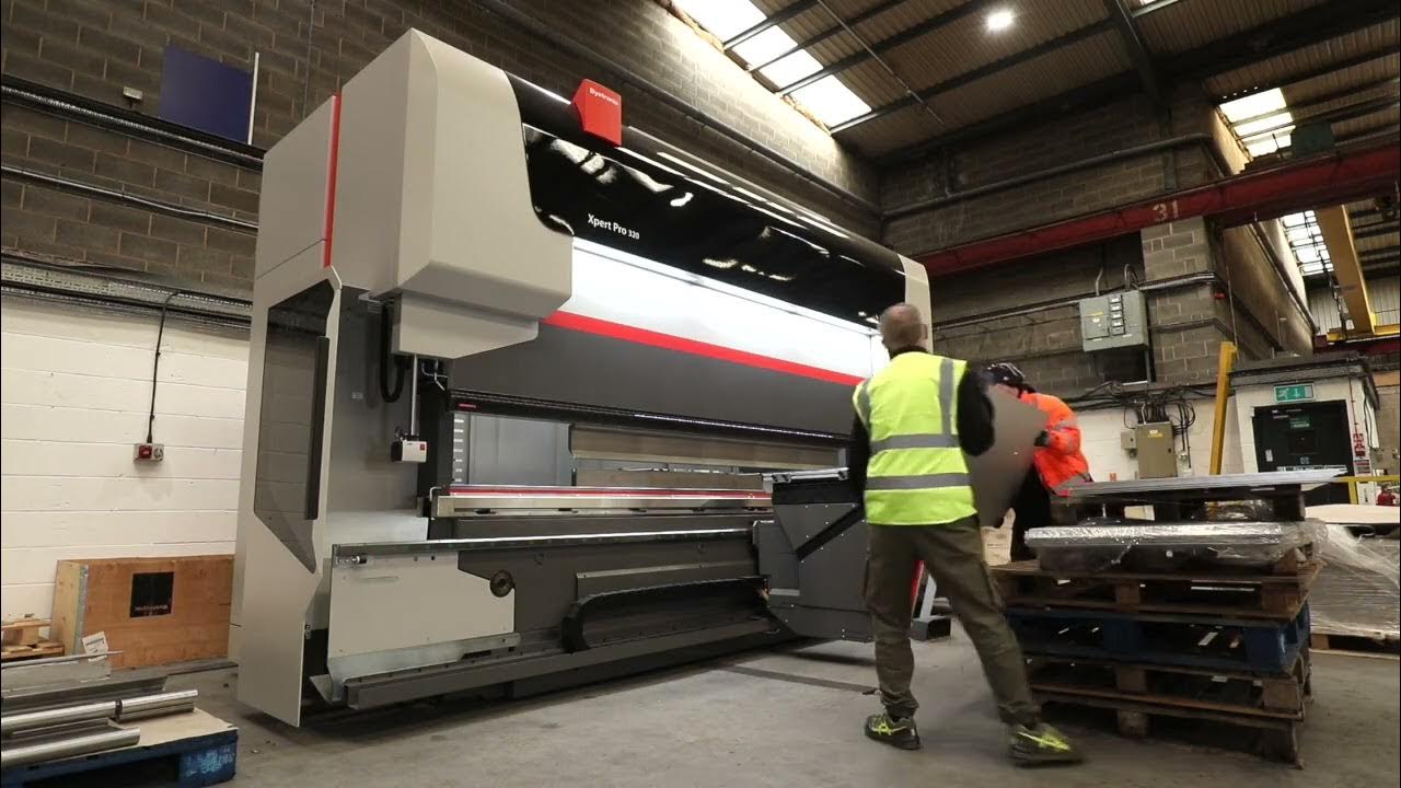 Steel Dynamics Press Brake Sheet Metal Folding YouTube