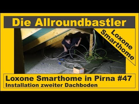 loxone-smarthome---fertiginstallation-in-pirna-#47---zweiten-dachboden-installieren