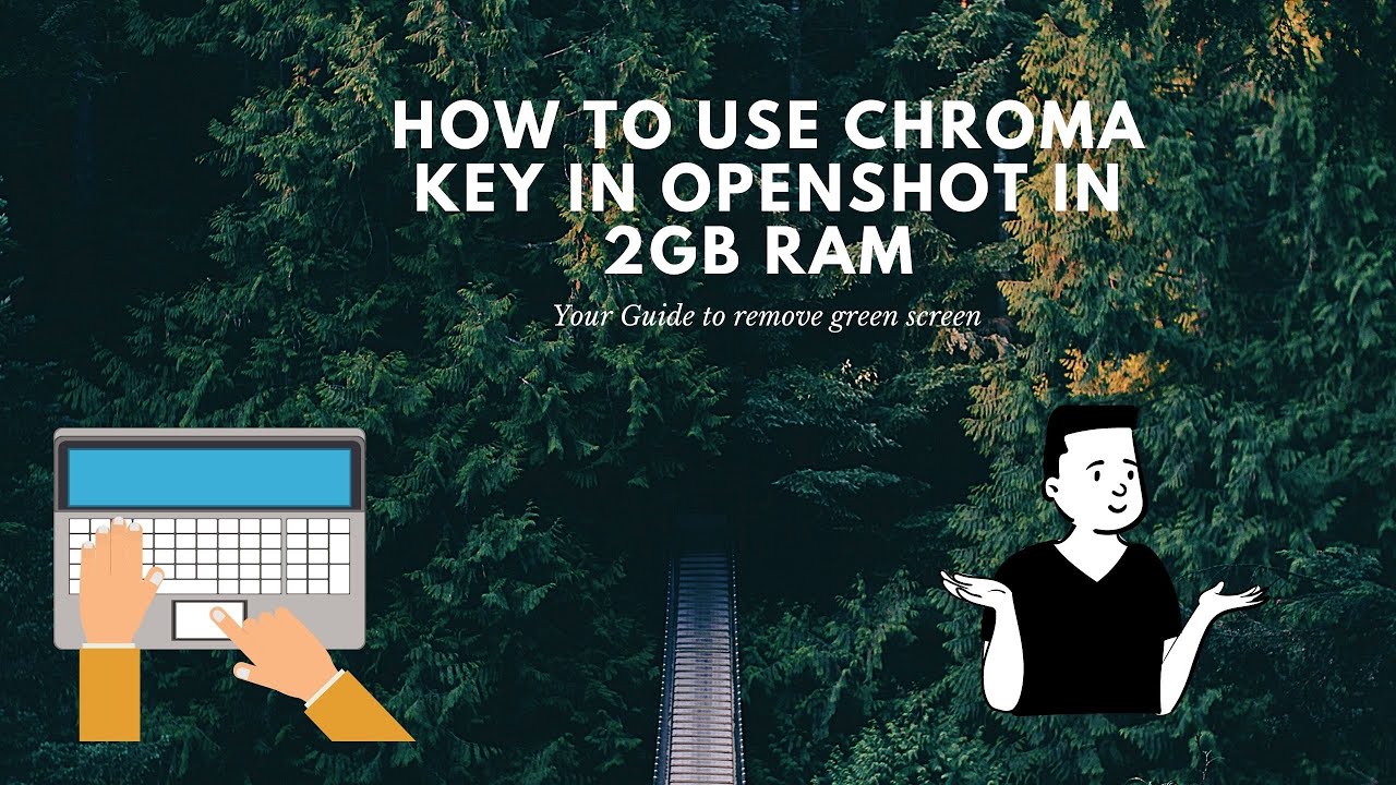 How to use chorma key in openshot 2020 - YouTube